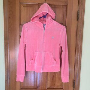 Juicy By Juicy Couture Flamingo Pink Hooded Jacket XS